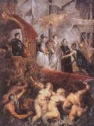The Landing of Marie de-Medici at Marseille Peter Paul Rubens